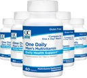 Quality Choice Mens One Daily Multivitamine with Vitamins A C D E B (1, 2, & 6) and Mineral Supplements in 60 Telflessen (5 Pack)