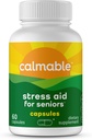 Stress Aid Supplement voor Senioren Feel Happy, Calm, Focused and Relaxed L Theanine, Phosphatidylserine, Ashwagandha 