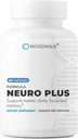 Neuro Plus Formula, Brein Boosting & Focus Vitamine Supplement - Verbeter Geheugen, Focus & Mental Clarity 60 Capsules - Made in USA - Non-GMO, Glutenvrij
