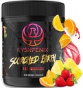 Poudre de pré-entraînement pour la terre brûlée - Énergie et focus avec caféine à double source, Nootropics. Pompes de Citrulline, Beta Alanine, Nitrosigine®, GlycerPumpTM (Tropical Punch)
