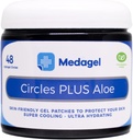 Cirkels Plus Aloë, Paraben Gratis Hydrogel Pads, Blisterpreventie, Instant Koelen & kalmeren Relief voor Verpleegpijn, Bugbites, Blisters, Kleine Burns & Chafing, 48 Circulaire Pads