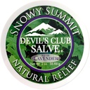 Snowy Summit Alaska Devil's Club Lavender Salve - Handgemaakte huidverzorging Zalf met Lavendel - Natuurlijke spier Rub met Premium, Responsible Broned Plant Materials - Made in USA - 2 oz