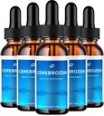 Cerebrozen Tinnitus oordruppels - Cerebrozen 24, Cerebrozen Liquid Drops, Cerebrozen Reviews, Cerebrozen Drops voor oorreliëf (5 Pack - 300 ML)