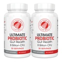 Silver Fern Ultimate Probiotic 2-Pack – Probiotiques pour les femmes et les hommes – Supplément de santé de Gut Spore-Forming de 8 milliards CFU – ADN Vérifié, Probiotique végétalien, Table-Stable, Haute Survivabilité – 120 capsules