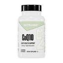 NutraBio CoQ10 Supplément alimentaire, fonction cardiaque saine et production d'énergie cellulaire, 100mg - 60 Capsules
