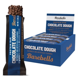 Barebells Proteïne Bars Chocolade Deeg - 12 Telling, 20g Hoge Proteïne Treats - Chocolade Voeding Bar met 1g Totaal Suikers - On-The-Go Breakfast of Post-Workout Snack
