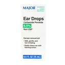 Major Pharmaceuticals 255984 Otic Ear Drop, Vergelijk met Debrox, 15 ml Volume, Boxed