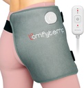 Comfytemp Hip Heating Pad pour Hip Sciatica Pain Relief Hip Brace, Cadeaux d'anniversaire de Noël pour maman Femmes Femme Hommes, Lower Back Thigh Buttock Electric FSA Admissible HSA Heat Pad Hot Physical Therapy(S/M)
