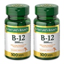 Natuurrijk natuurlijk vitamine B12, 1000 mcg, 100 tabletten (verpakking van 2)