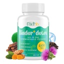 15-en-1 Détox Binder, Charbon activé, Zeolite & Bentonite Clay, Chlorella, 1500 MG Supplément de détox Absorbant Maximum, Foie Gut Digestive Detox Cleanse, 90 Capsules Vegan
