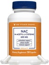 Le NAC N-acétyl-L-Cysteine - Promotion de la santé des cellucores, de l'immunité et du soutien antioxydant - 600 MG (50 capsules)