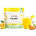 Nano Kurkuma Curcumin Drinkpoeder, Golden Juice voor Wellness & Immunity, Geen Kurkuma smaak, Toevoegen aan Smoothies/Water Daily Morning Routine