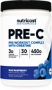 Nutricost Pre-C Pre-Workout Complex with Creatine (Blue Rasberry 