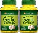 Puritan's Pride Odorless Knoflook & petroleum 500 Mg/100 Mg, 250 Telling (verpakking van 2)