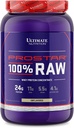 Alimentation ultime Poudre concentré de protéines de lactosérum sans ingrédients ou arômes ajoutés – 24 grammes de protéines par portion de 5,5 grammes de BCAA, 2,2 livres, non aromatisé