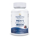 Nordic Naturals Multivitamin Gummies pour hommes, Berry mixte - 60 Gummies - Soutien aux os sains, vaisseaux sanguins, énergie et immunité - Non-OGM, Végétarien - 30 portions