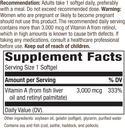 Nature's Way Vitamine A - 10000 IE - 100 Softgels
