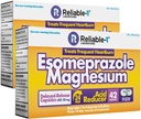 Betrouwbare-1 Laboratories Esomeprazol 2-pack - Magnesium vertraagde afgifte Acid Reducer 20Mg Capsules for Frequent Heartburn Relief 84 Ct