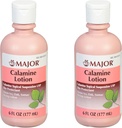 MAJOR Calamine Lotion - Calamine Topische suspensie USP huidbeschermer - 6 Fl Oz (177 ml) (2 verpakkingen)