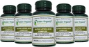 Green Organic Supplements' Alpha Lipoic Acid Complex, ALA, 90 VCaps Alpha Lipoic Acid Capsules (verpakking van 5)