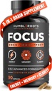 Supplément de Focus avancé Nootropic Cerveau Suppléments pour la mémoire et le focus.
