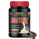 ALLMAX Nutrition ISOFLEX Wei Proteïneisolaat, Cookies & Crème - 2 lb - 27 Gram eiwit per scoop - Zero Fat & Sugar - 99% Lactosevrij - Glutenvrij en sojavrij - Geschatte 30 porties