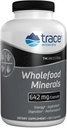Trace Minerals Wholefood Minerals - Body & Brain Health Support Supplement - Food Health Supplement with Wildflower Bee Pollen & Atlantic Kelp - Aids Nerve Function & Digestief Health - 180 Capsules