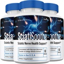(3 Pack) SciatiSoothe Supplement Pillen, Sciati Soothe All Natural Brain and Cognitive Supplement Pillen