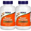Nu Foods Super Enzymes 180 Capsules, 2 Pack