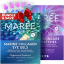 MAREE Eye Gels & Acne Сleaning Devices Bundle - Under Eye Gels for Puffy Eyes and Dark Cirkels, Hydrocolloïde Acne Therapie Apparaat - Marine Collageen & Hyaluronic Acid, Green Algen Extract & Tea Tree Oil