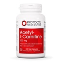 Protocol Acetyl- L-Carnitine 500mg - Energiesupplement, nerve, en hersenen ondersteuning - 100 Veg Caps