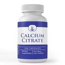 Ingrédients originaux purs Citrate de calcium (100 capsules), toujours pur, sans additifs ou remplisseurs, laboratoire vérifié