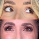 NutraLash van Nutralux Brow en Lash Growth Serum met biologische ingrediënten Voor gevoelige ogen - niet-irriterend: Castorolie (hexaanvrij) + Vitamine E + Keratine + Biotine, Peptiden, Swertia Japonica Extract, Pompoenzaadolie, Acorus Calamus Root Extract, Panax Ginseng Extract, Pentylene Glycol conditionering voor haargroei