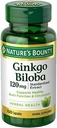 Nature's Bounty Ginkgo Biloba 120 mg, 100 capsules (verpakking van 4)