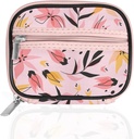 Serfeymi Weekly Pill Organizer Pill Case for Purse with Amovible 7 Day Pill Box, Fashionable Travel Medicine Organizer Pill Container for Medicine, Vitamine, Supplément - Rose 03