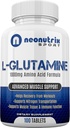 L-Glutamine 1000 mg Aminozuur Capsules Post Workout Recovery Supplement voor Immune, Digestieve & Gut Ondersteuning Stikstoftransporter voor Muscle Recover & Endurance voor mannen en vrouwen door Neonutrix Sport