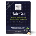 NEW NORDIC Hair GRO, complément de croissance des cheveux, Tocotriénols d'extrait de biotine et de fruits de palme pour la repousse naturelle, 60 Compte (paquet de 1)