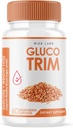 GlucoTrim - GlucoTrim Capsules orales pour maintenir des niveaux stables en santé, Supplément alimentaire de sang tout naturel, GlucoTrim Formule avancée pour la santé optimale, Gluco Trim Reviews (60 capsules)