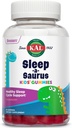 KAL Sleep-a-Saurus Melatonine Gummies voor kinderen, 1 mg Melatonine voor kinderen Gezonde slaapcyclus Ondersteuning, Veganistisch & Glutenvrij, Geen kunstmatige smaken of kleuren, 60 dagen garantie, 60 porties, 60 Gummies