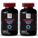 Visiebalans - EYE VISION SUPPLEMENT - Helderere scènes, Oogsterkte, Beter beeld, Kristalzicht, Scherpe lijnen, Ooghelderheid, Focusvoordeel, Pure zichtlijnen, Virtueel zicht 2 Fles 120 Capsules