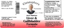 Christopher's Original Formulas Liver & Gallblader Formula, Herbal Supplement for Detox & Digestief Support, 2 fl oz