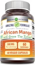 Verbazingwekkende Formules Afrikaanse Mango met Green Tea Extract Supplement 