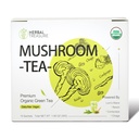 WL Herbal Treasure Mushroom Green Tea met Lions mane Reishi Cordyceps Chaga 15 Tellen