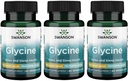 Swanson Aminozuur Ajipure Glycine Farmaceutische Graad 500 Milligrammen 60 Veg Capsules (3 verpakkingen)