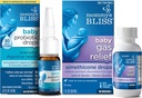 Mama's Gelukzaligheid Baby Probiotische Drops Everyday for Digestive and Immunity Health, 30 Servings (Pack of 1) met Fast-Acting Baby Gas Relief Drops 100 Servers (Pack of 1)