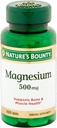 Nature's Bounty Magnesium 500 mg Tabletten 100 ee (verpakking van 4)