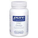 Pure Encapsulations O.N.E. Omega - Visoliesupplement voor de gezondheid van het hart, gewrichten, huid, ogen en cognitie* - Visolieconcentraat met EPA en DHA - 60 Softgel Capsules