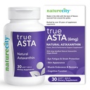 NatureCity TrueAsta 6mg Supplément d'astaxanthine avec AstaReal.