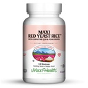 Maxi Health Kosher Maxi Red Gist Rice with Coenzyme Q10 & Policosanol (Unflavored 120 Count (Pack of 1))