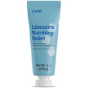 Cursist 5% Lidocaïne crème Maximale sterkte Topische pijnverlichting - 6 oz (170 g) XL tube - Numb Snel en effectief Numbing formule - (1 verpakking - 6 oz tube)